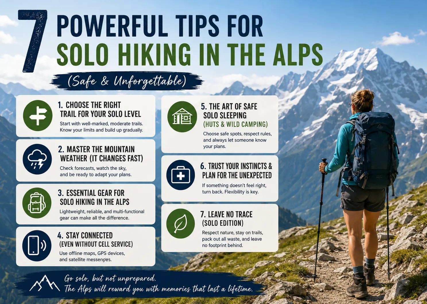 Powerful Tips for Solo Hiking in the Alps (Safe & Unforgettable)