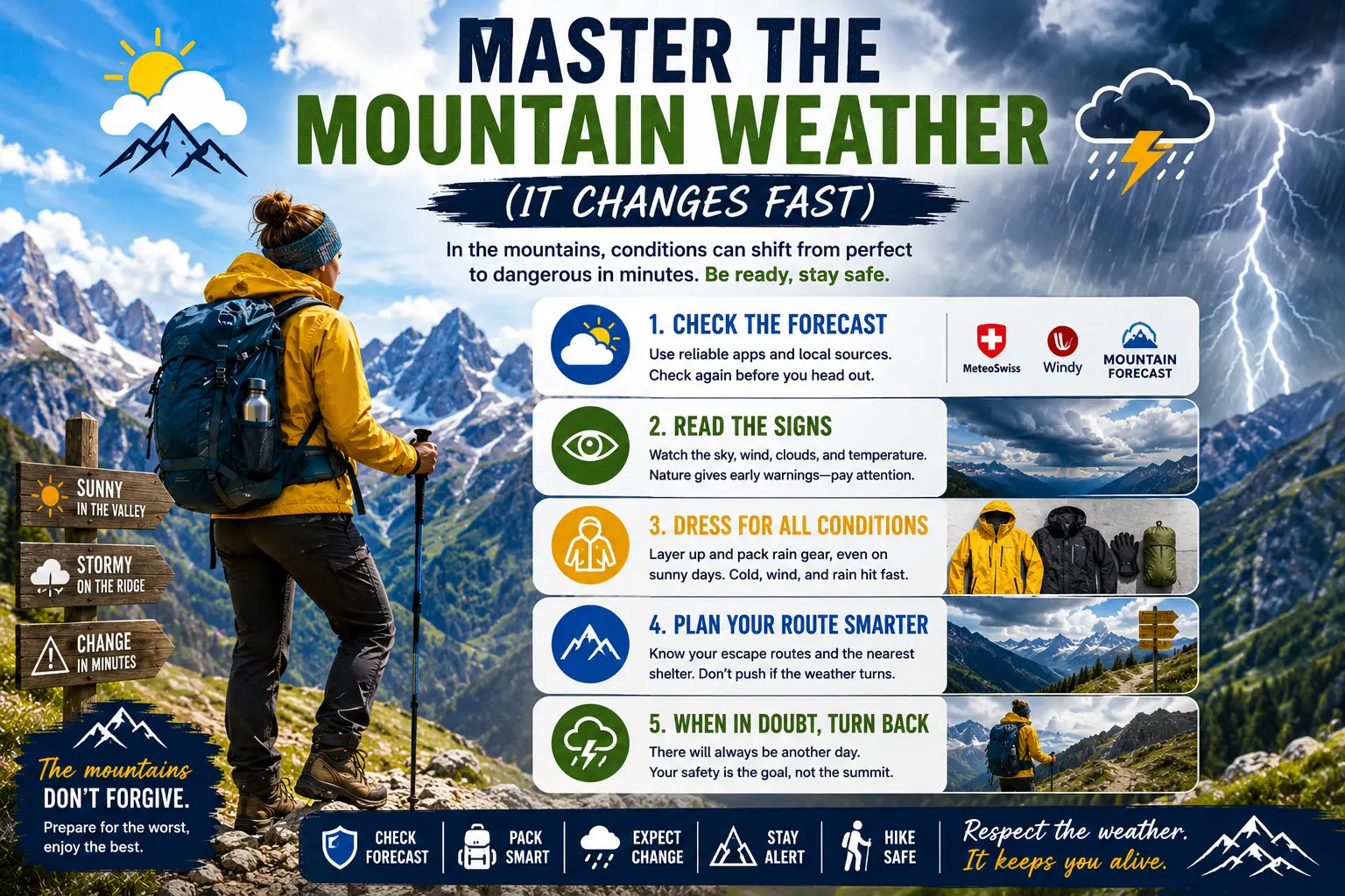 Master the Mountain Weather (It Changes Fast)