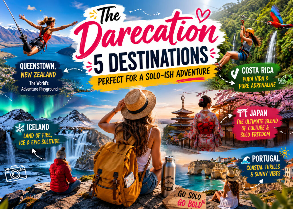 The "Darecation": 5 Destinations Perfect for a Solo-ish Adventure