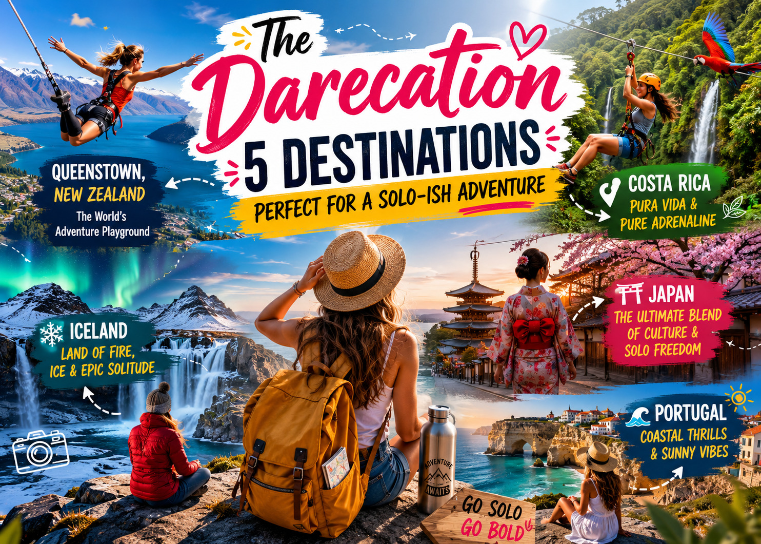 The "Darecation": 5 Destinations Perfect for a Solo-ish Adventure