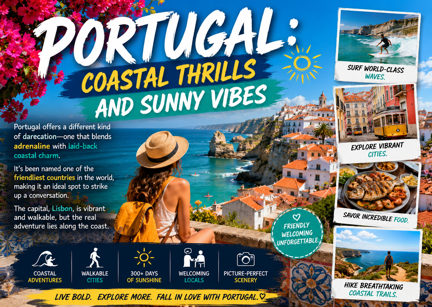  Portugal: Coastal Thrills and Sunny Vibes