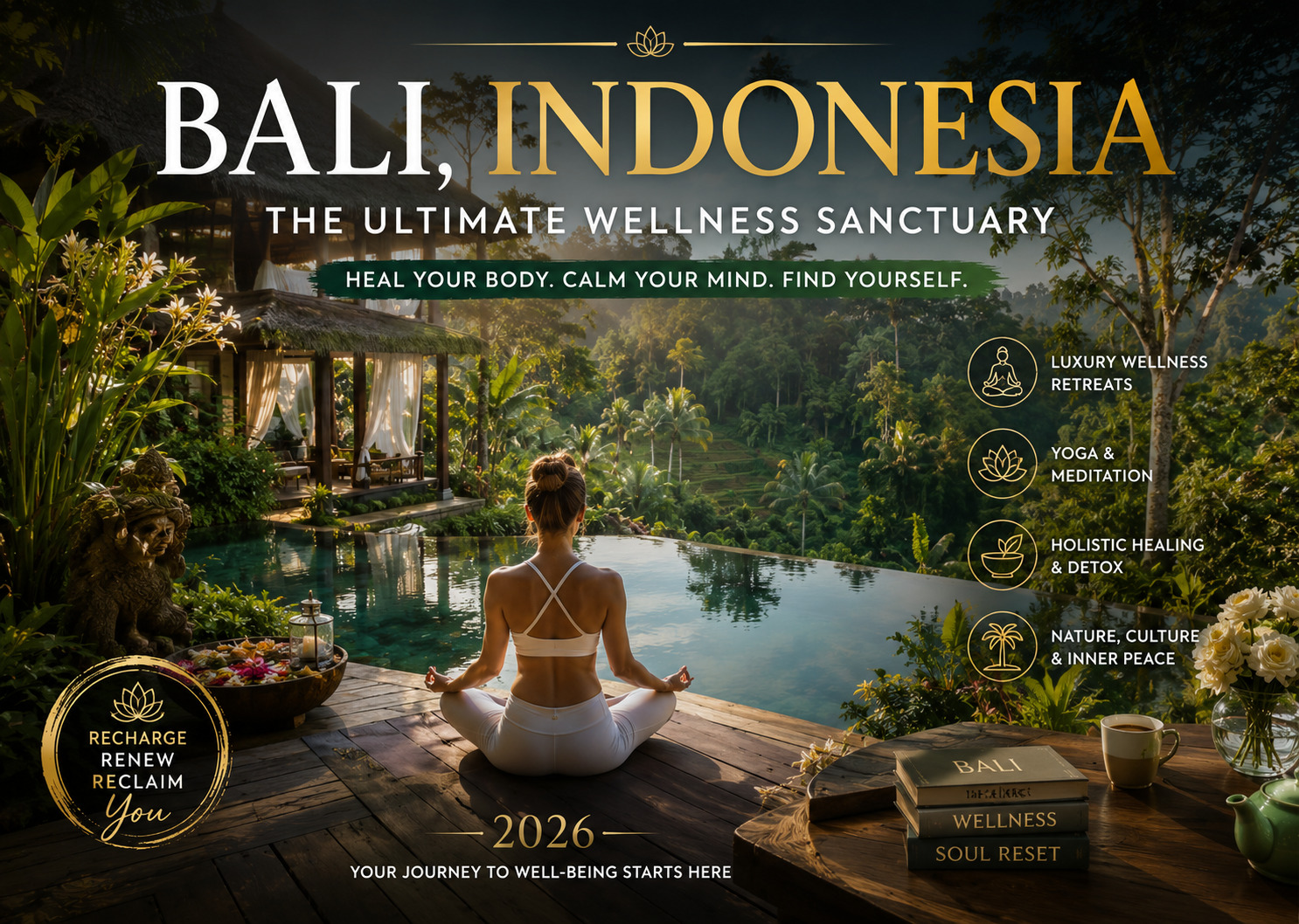 Bali, Indonesia: The Ultimate Wellness Sanctuary
