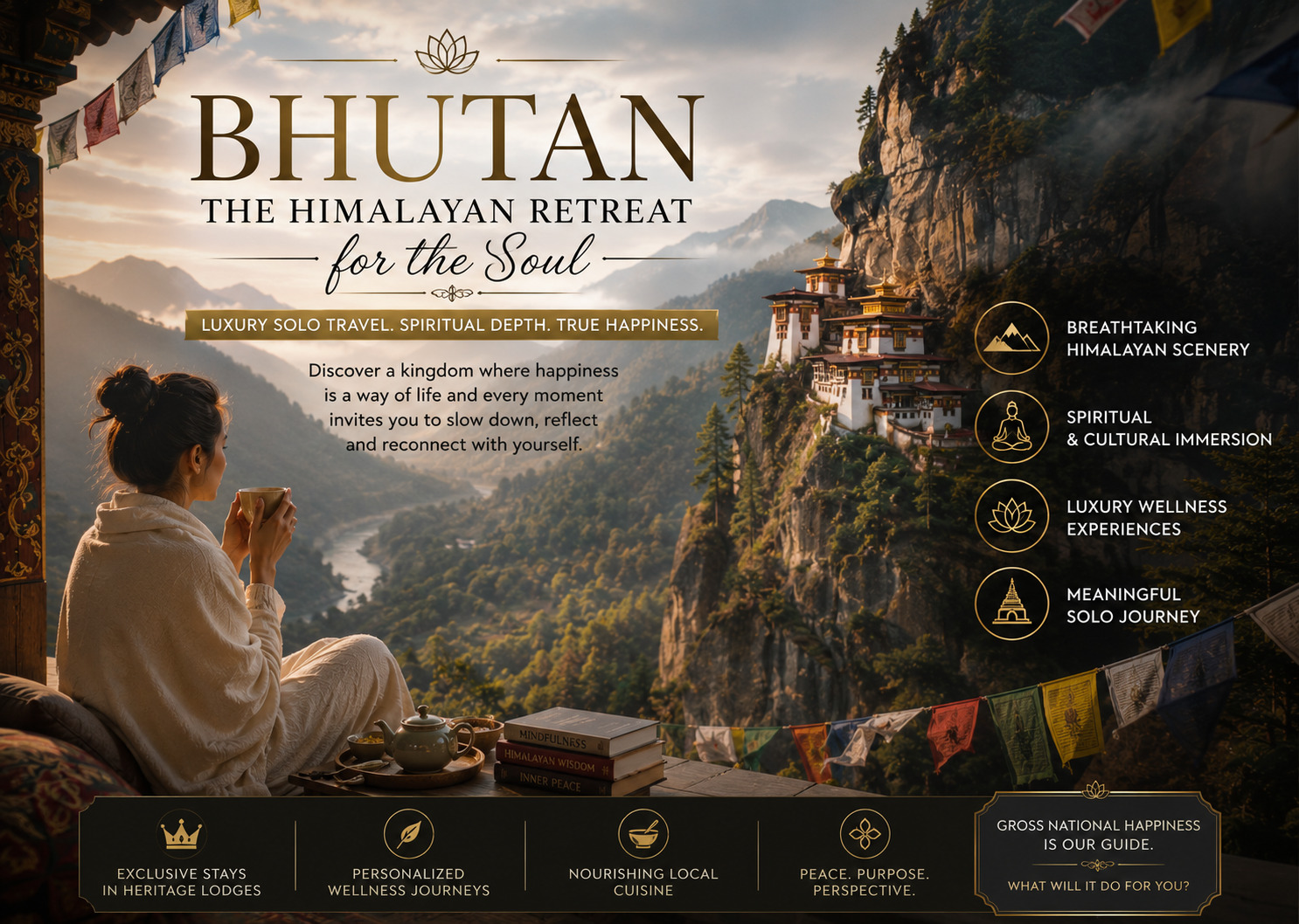 2. Bhutan: The Himalayan Retreat for the Soul