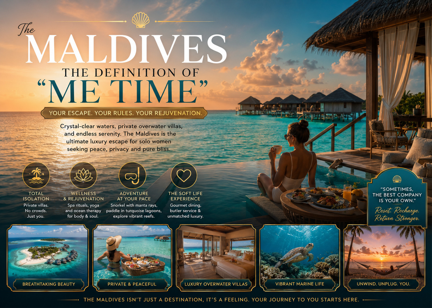 The Maldives: The Definition of "Me Time"