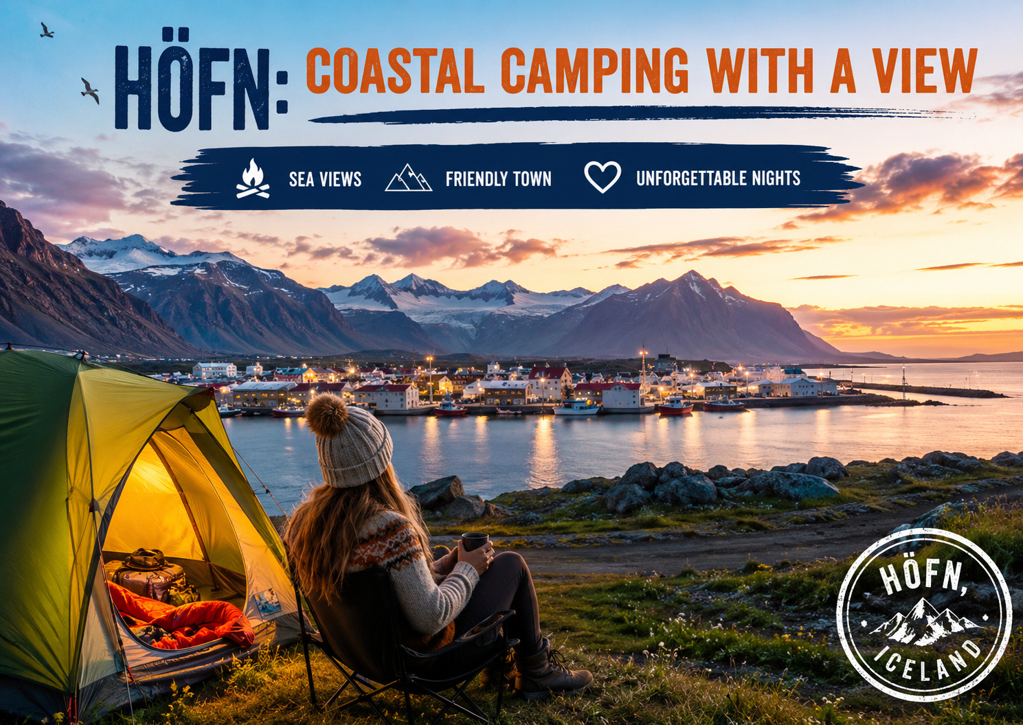 Höfn: Coastal Camping with a View