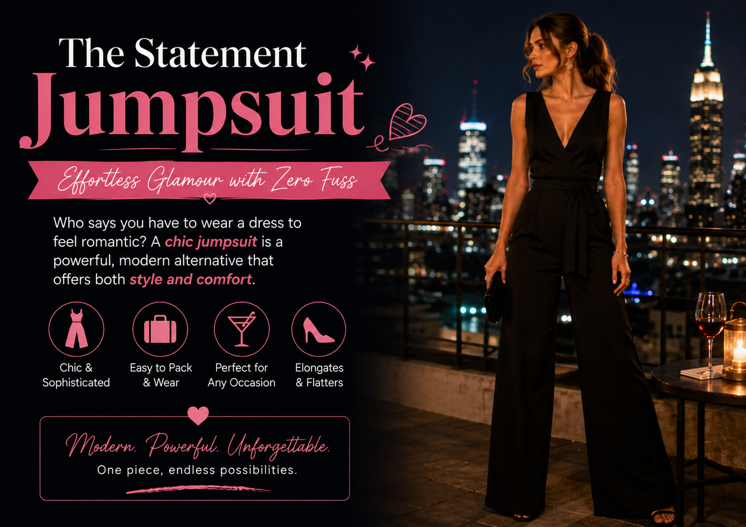 The Statement Jumpsuit – Effortless Glamour with Zero Fuss