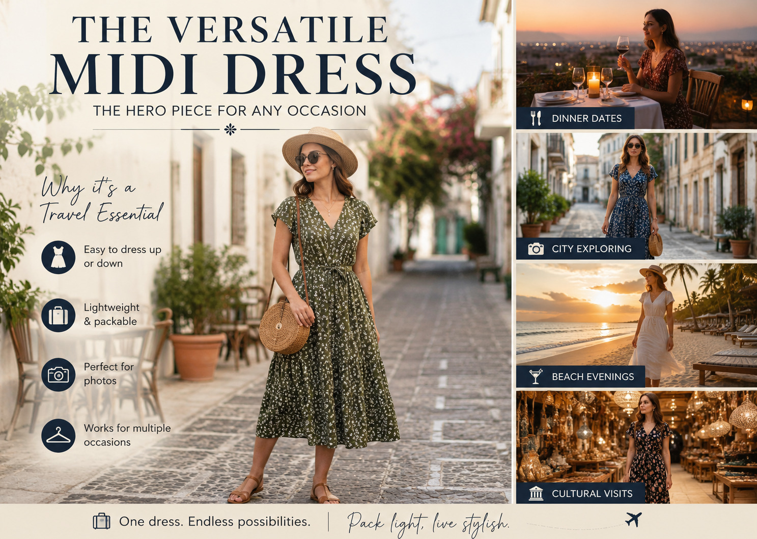 The Versatile Midi Dress – The Hero Piece for Any Occasion