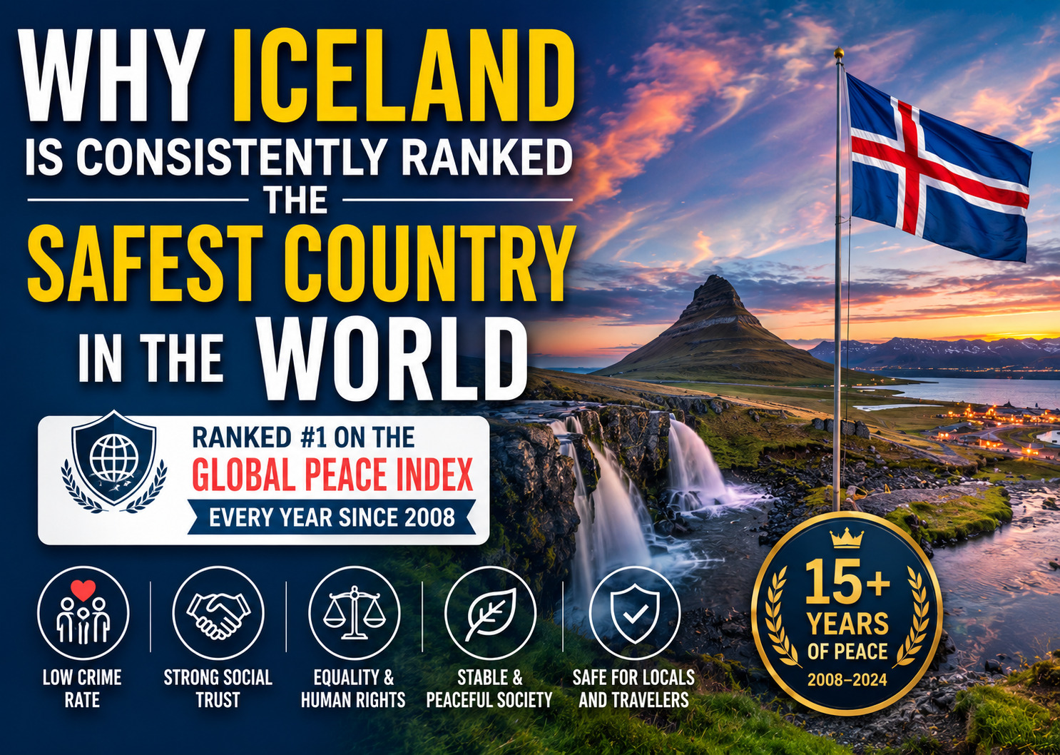 Why Iceland Is Consistently Ranked the Safest Country in the World