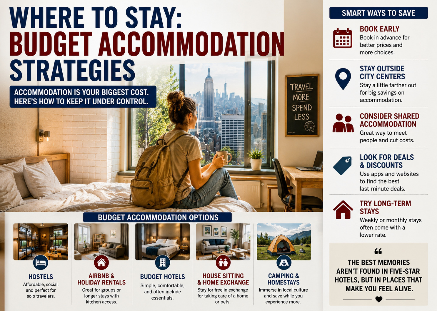 Where to Stay: Budget Accommodation Strategies