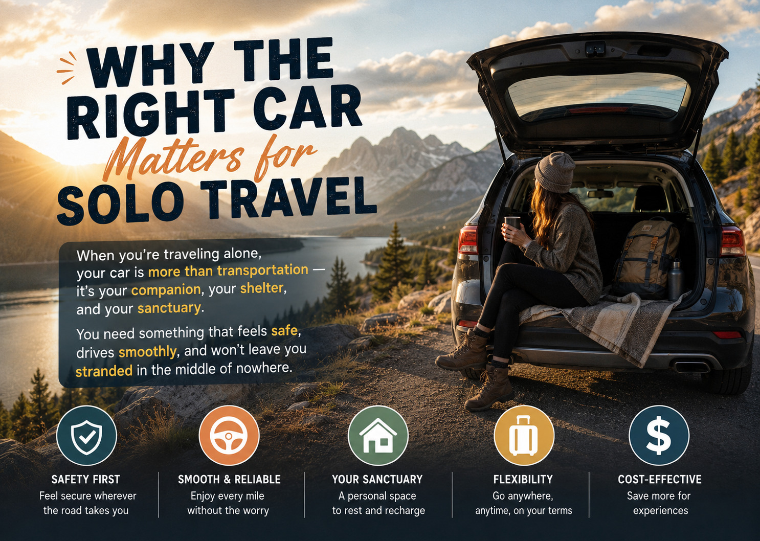 Why the Right Car Matters for Solo Travel