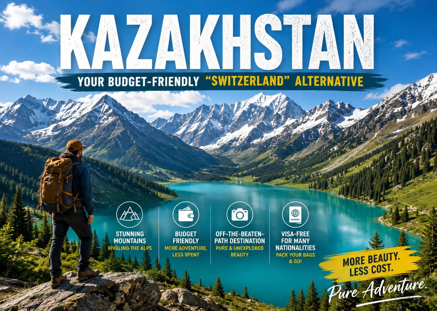 Kazakhstan – Your Budget-Friendly "Switzerland" Alternative