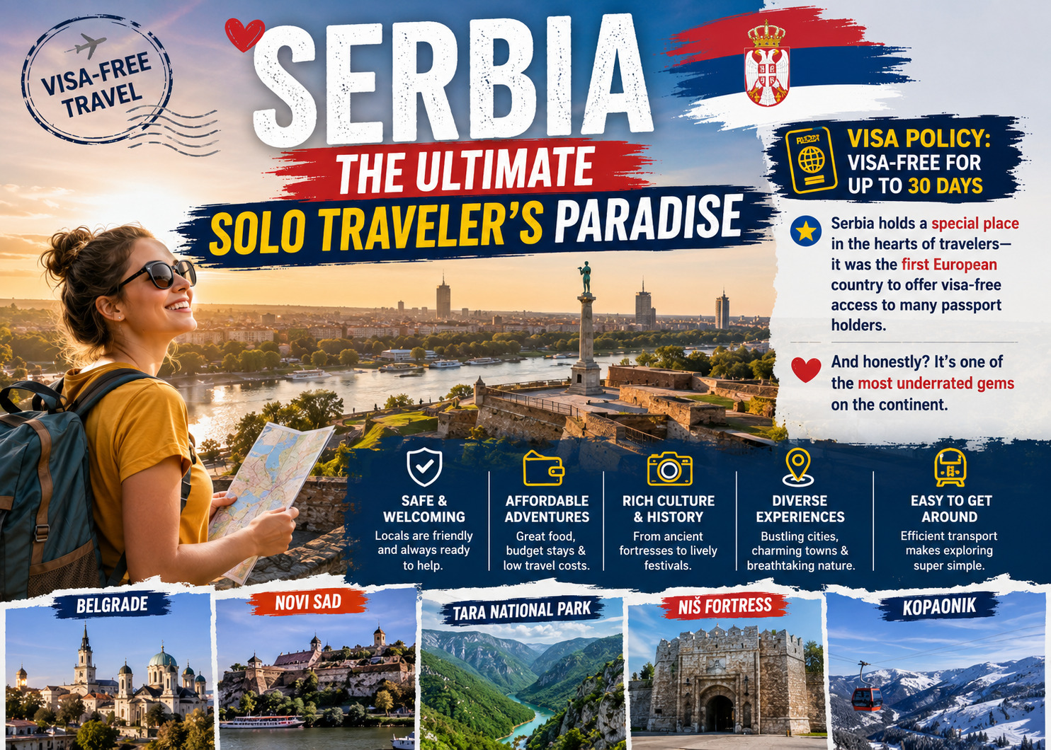 Serbia – The Ultimate Solo Traveler's Paradise
