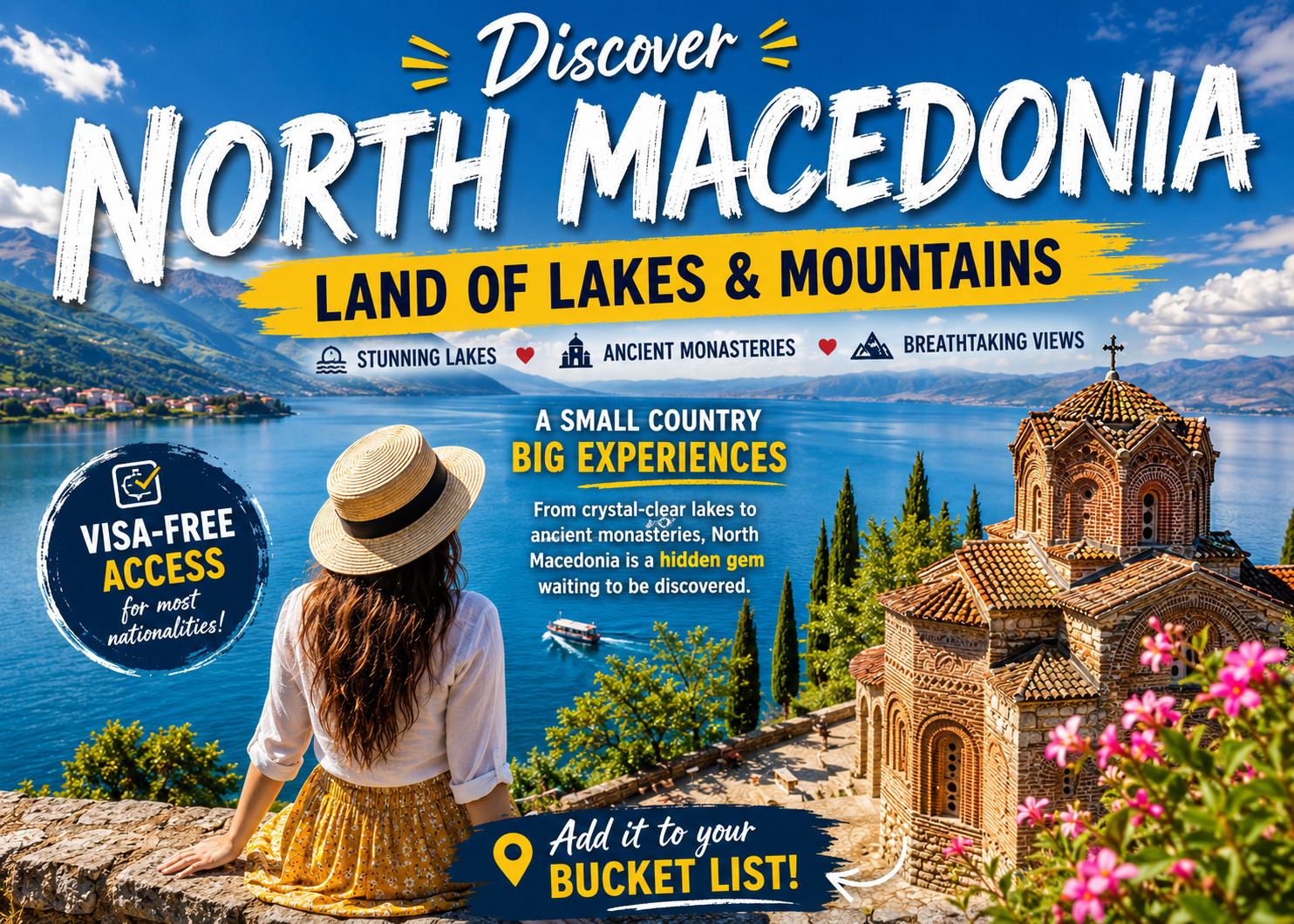 North Macedonia – Land of Lakes and Mountains
