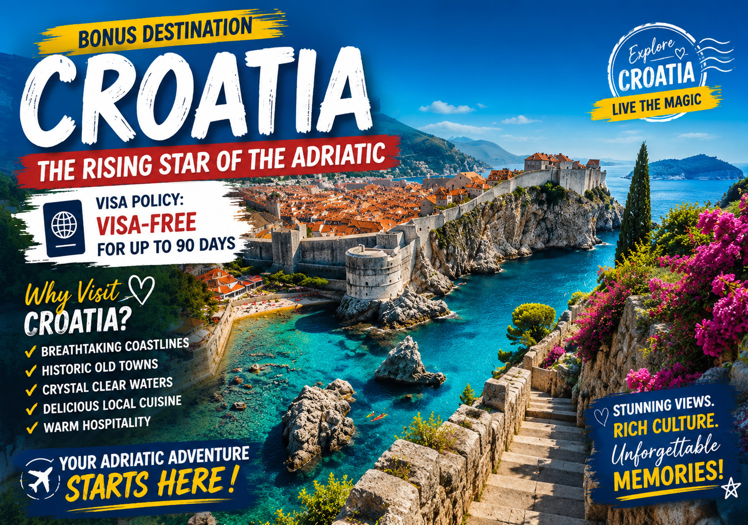Croatia – The Rising Star of the Adriatic