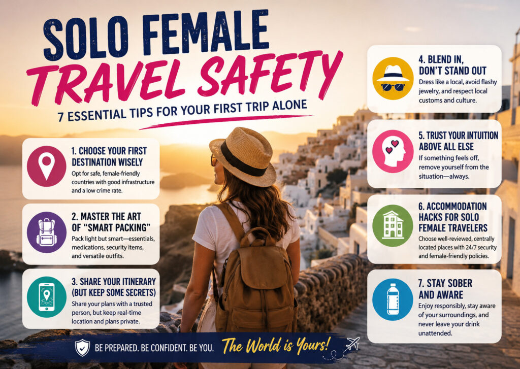 Solo Female Travel Safety: 5 Essential Tips for Your First Trip Alone