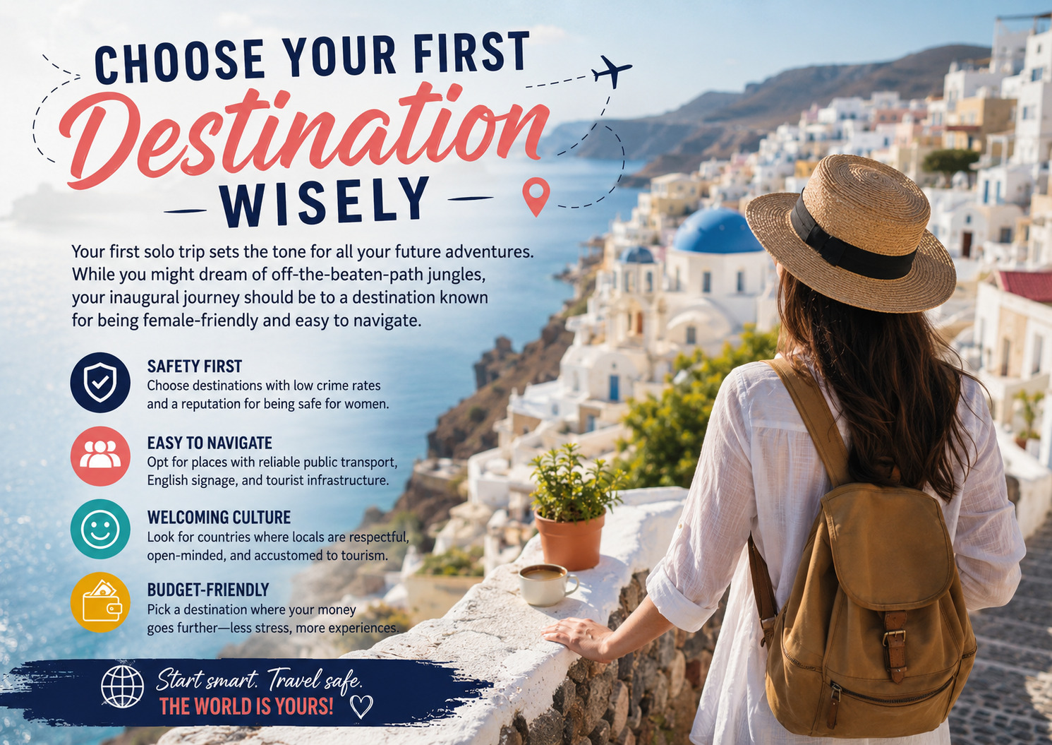  Choose Your First Destination Wisely