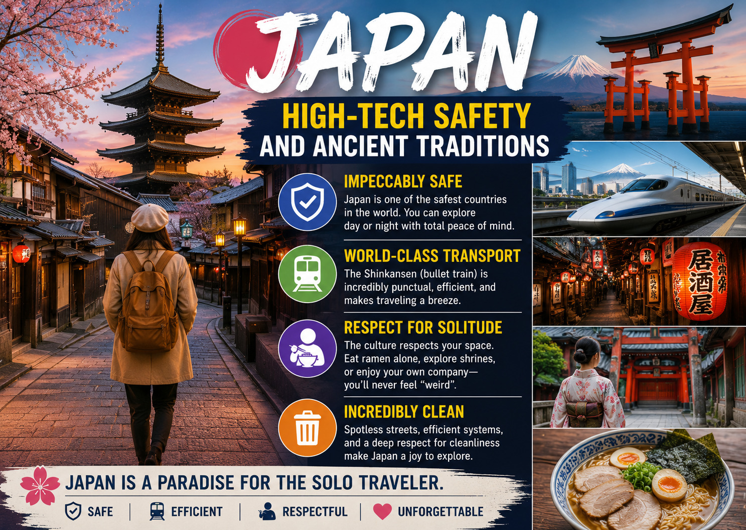 Japan – High-Tech Safety and Ancient Traditions