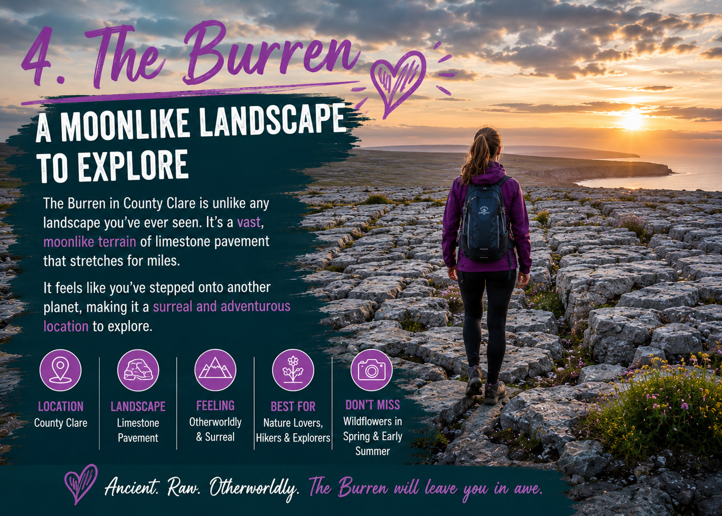 The Burren – A Moonlike Landscape to Explore