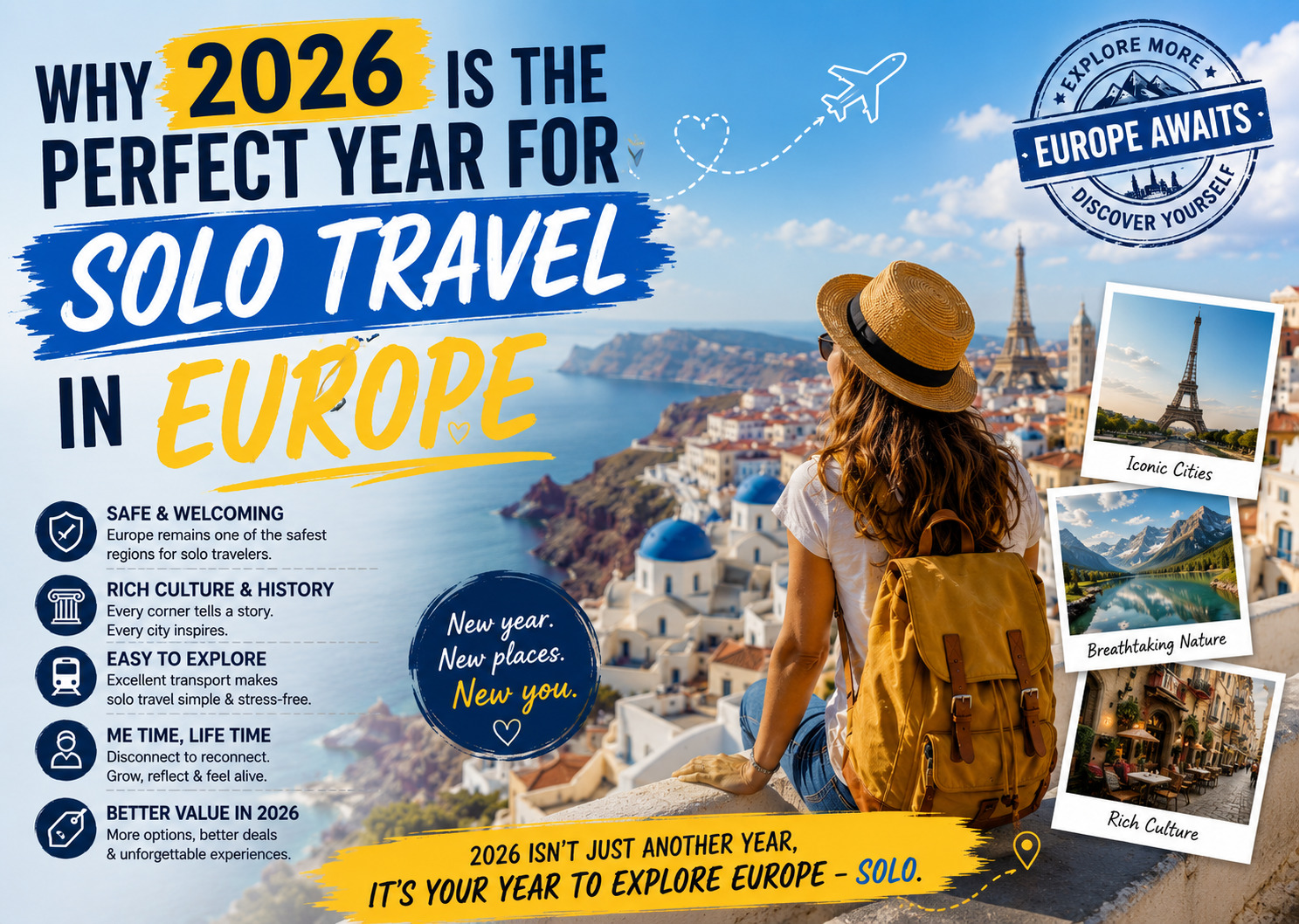 Why 2026 Is the Perfect Year for Solo Travel in Europe