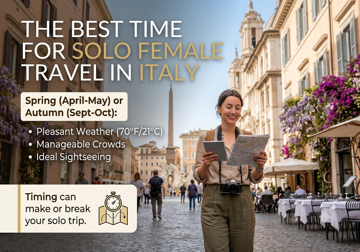 The Best Time for Solo Female Travel in Italy